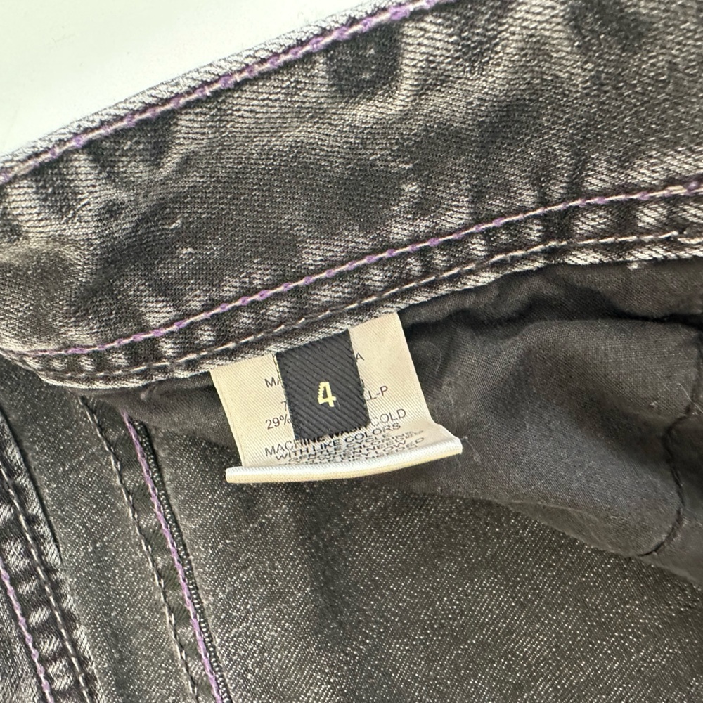 Express grey women’s Stella skinny jeans size 4